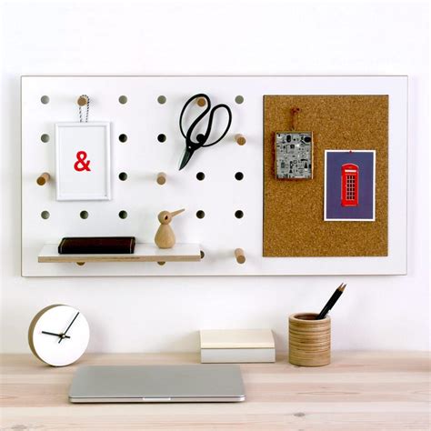 Shop bulletin and notice boards to keep track of info. Peg-it-all Pin Pegboard: Wall-mounted Storage Panel with ...