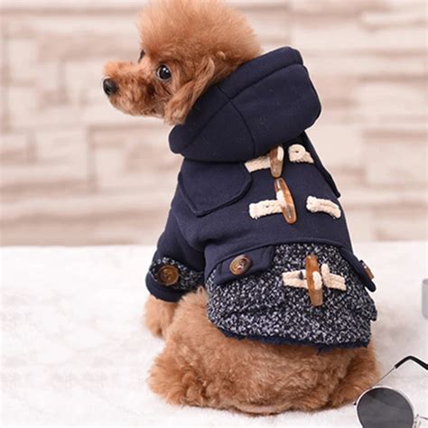 New Winter Warm Pet Coat Puppy Dog Clothes Fashion Dogs Coat Fleece
