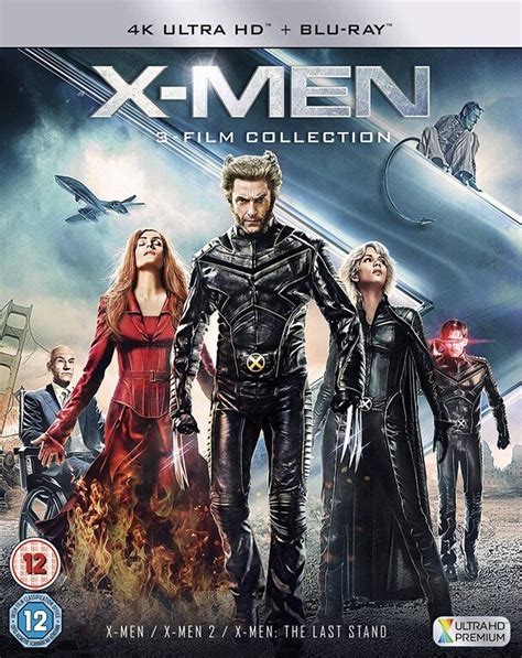 X Men 3 Film Collection 4k Ultra Hd Blu Ray Import Cdon