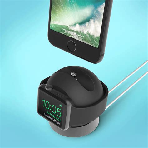 Omnibolt Apple Watch Iphone Charging Stand Graphite Iottie