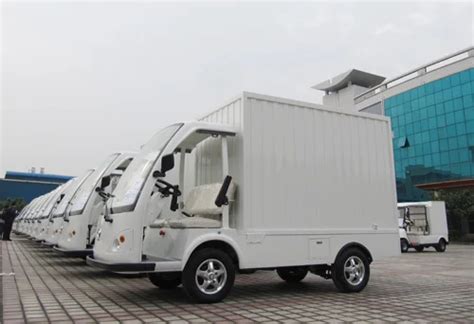 2 Seater Chinese Brand Langqing Mini Electric Cargo Van For Sale View