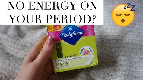 Period Problems Feeling Tired And Sluggish On Your Period Fatigue On Your Period Youtube