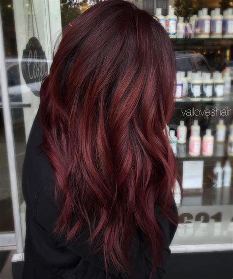 Hairstyle Trends 25 Shockingly Pretty Dark Red Hair Color Ideas