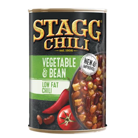 Low Fat Vegetable And Bean Chili Stagg Chili