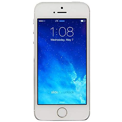 Apple Iphone 5s 16gb Gsm Unlocked Silver Certified