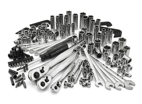 Metakoo 203 piece mechanics tool set, general purpose mixed sockets and wrenches, auto repair tool pliers combination mixed hand tool kit with storage case. Craftsman 155pc. Mechanics Tool Set | Shop Your Way ...
