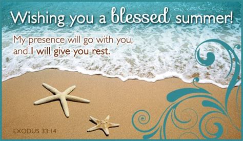 Wishing You A Blessed Summer Holiday Quotes Blessed Christian Messages