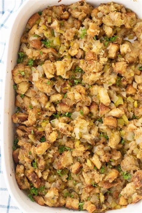 grandma s thanksgiving stuffing recipe the carefree kitchen stuffing recipes for