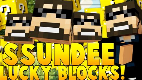 Ssundee Lucky Block Mod Challenge Minecrafter Mod Minecraft