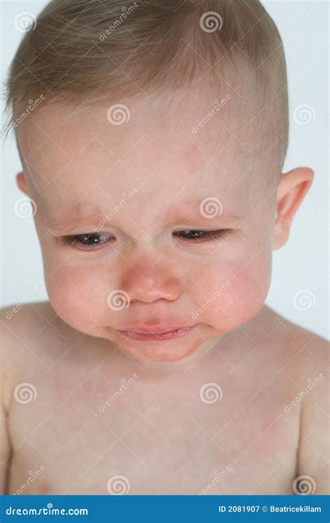 Crying Baby Stock Image Image Of Tears Natural Pout 2081907