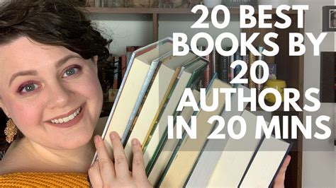 20 Best Books From 20 Authors In Under 20 Minutes Youtube