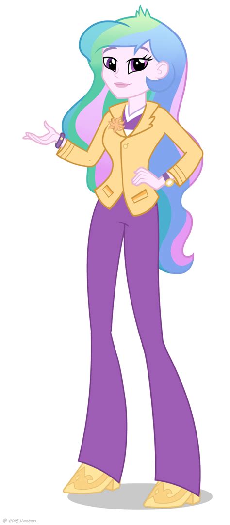 Image Equestria Girls Principal Celestia Artworkpng My Little Pony