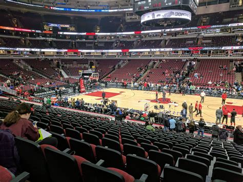 Section 122 At United Center Chicago Bulls