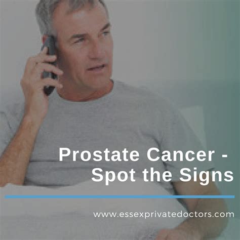 Prostate Cancer Gp Advice To Help You Spot The Signs