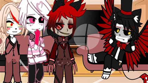 Hazbin Hotel Reacts To Husk Part Gacha Angst YouTube