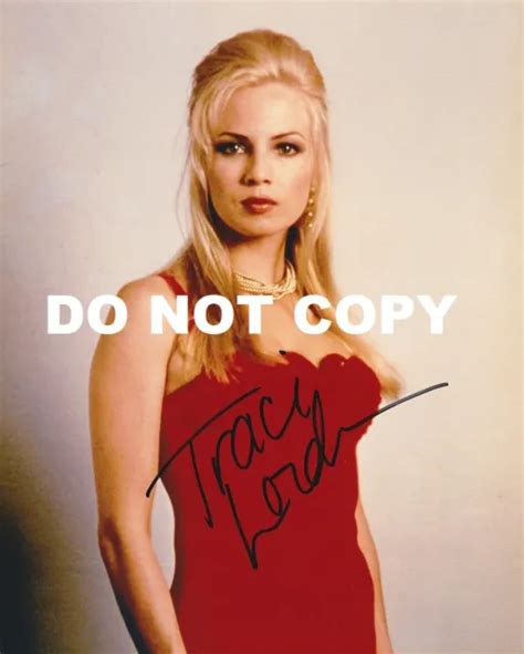 Traci Lords Sexy Blonde 8x10 Photo Hand Signed Autograph With Coa