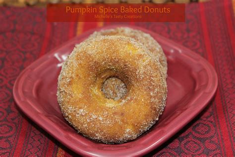 Michelles Tasty Creations Pumpkin Spice Baked Donuts