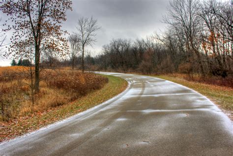 Park Road At Shabbona Lake State Park Illinois Image Free Stock