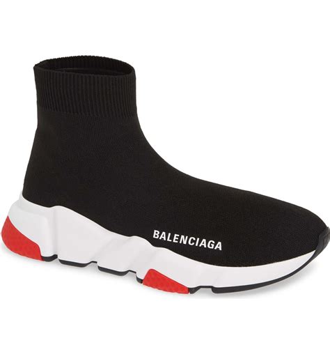 Balenciaga Speed Trainer Black Red The Yeezy Dude