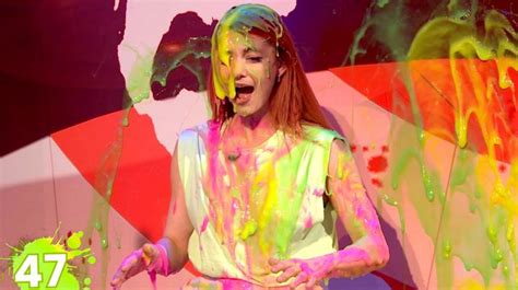 Strictly Come Dancing Star Dianne Gets Slimed On Cbbc Saturday Mash Up