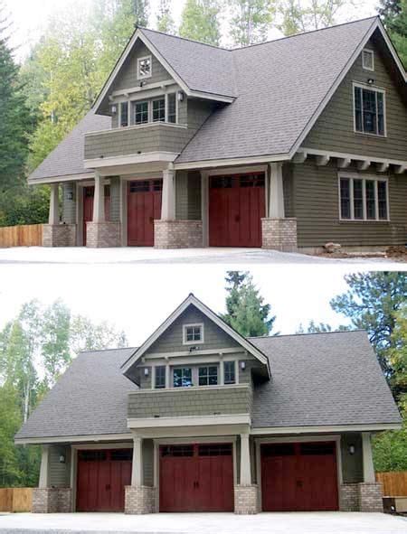 Space for 3 cars and a full second floor. Dream home and dream garage! | Carriage house plans ...
