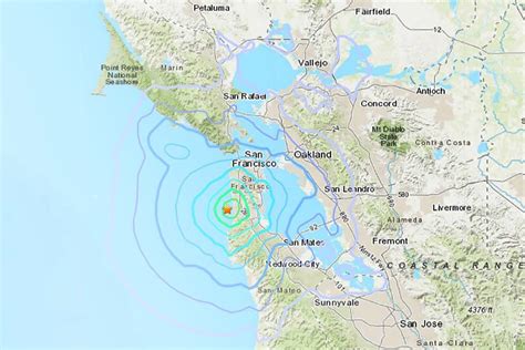 The largest earthquake in san francisco bay area, california location: Earthquake in Bay Area Shakes San Francisco - The New York ...