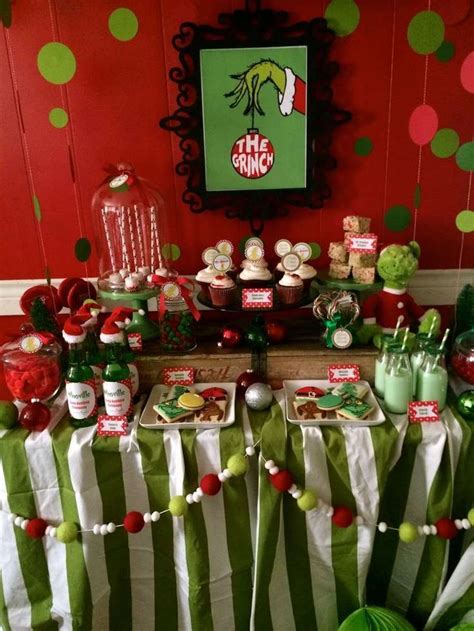 The Grinch Christmas Holiday Party Ideas Photo Of Grinch Christmas Decorations Grinch