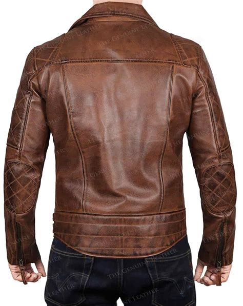 Saver Prices On All Orders Free Shipping Mens Brown Genuine Leather Jacket Click Now To Browse