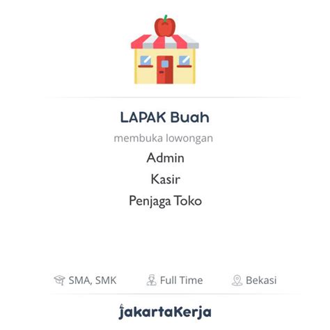 Ajiboss adalah sebuah toko online yang berkantor di wilayah bogor. Loker Jaga Toko Terbaru Daerah Bogor / Lowongan Kerja ...