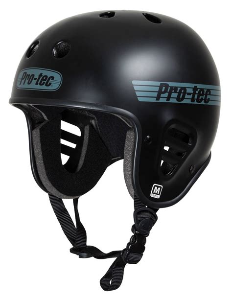 Protec Helmet Full Cut Certified Matte Black Pro Tec Pro Tec