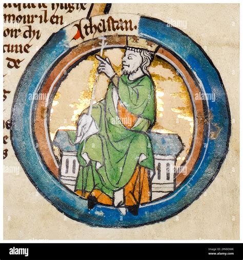 Aethelstan Athelstan Circa 894 939 King Of The Anglo Saxons 924