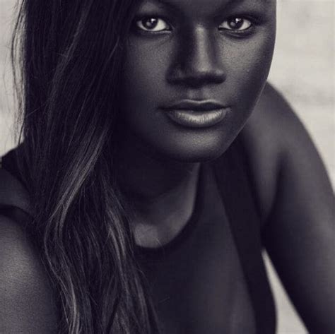 People With The Most Unique Skin Color In The World Dark Skin Models
