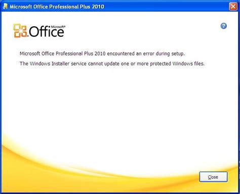 Fixed Microsoft Office encuentra un error durante la instalación Winpeaker