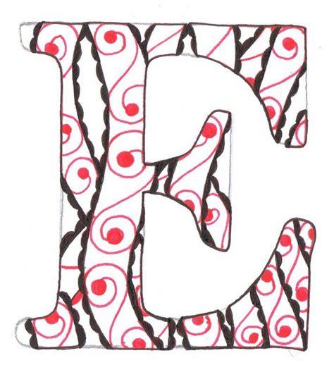 Creative Doodling With Judy West Braided Alphabet Distructions