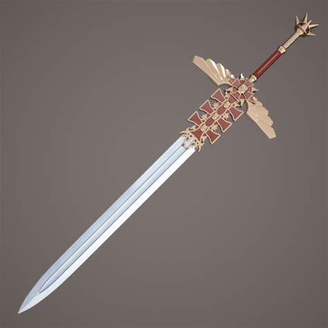 Fantasy Sword 3d Cgtrader