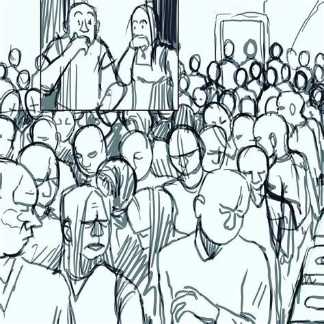 Crowd Drawing At Getdrawings Free Download