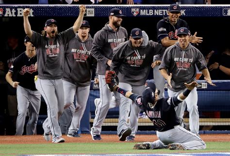 Indians Defeat Blue Jays And Reach First World Series Since 1997 The