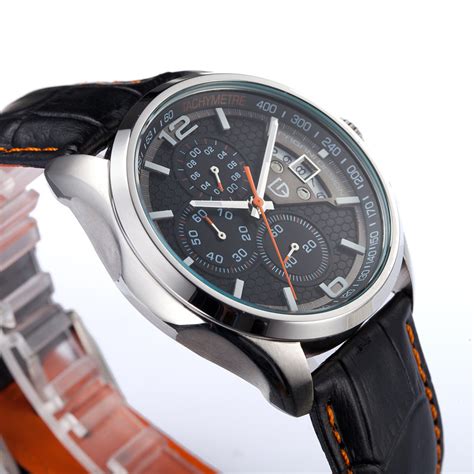 Pagani design watch band length: 2015 NEW Pagani Design Chronograph Stop Watch Luminous ...