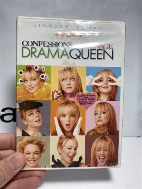 Walt Disney Confessions Of A Teenage Drama Queen Dvd Lindsay Lohan New Picclick