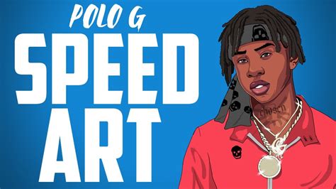 Polo G Cartoon Tutorial Adobe Draw Youtube