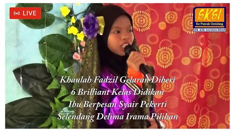 Syair Ibu Berpesan Versi LIVE YouTube