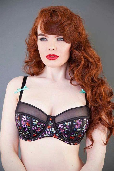Pin By The Melancholy Tardigrade On My Ginger Obsession Bra Printed Bras Pretty Bras