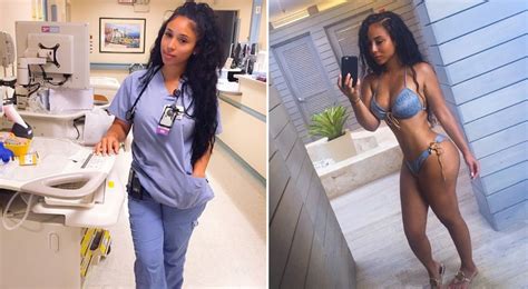 Bidexmedia Instagram Model Kaicyre Palmers World’s Sexiest Nurse’