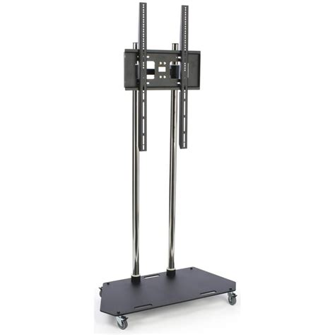 Dual Post Vertical Mount Flat Panel Tv Stand For 37 To 84