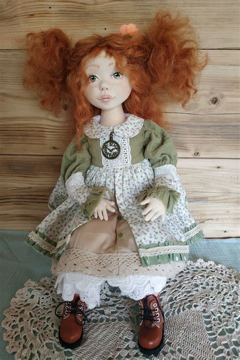 Art Doll Handmade Textile Doll Collectible Doll Rag Doll Etsy
