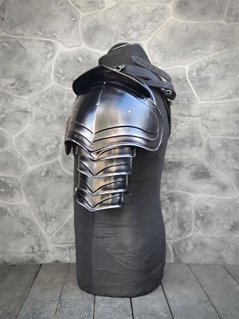 Single Pauldron Shoulder Armor For Warrior Gothic Clothing Etsy