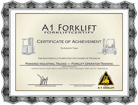 The forklift safety training dvd compliance kit contains everything you need to designate a trainer and certify operators in house. Certificate Templates: The MSDS HyperGlossary: Mass Unit ...
