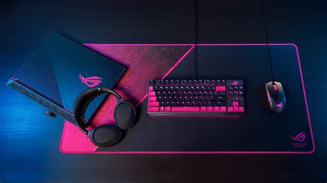 Asus Rog Announces Strix Electro Punk Edition Gaming Peripherals Funkykit