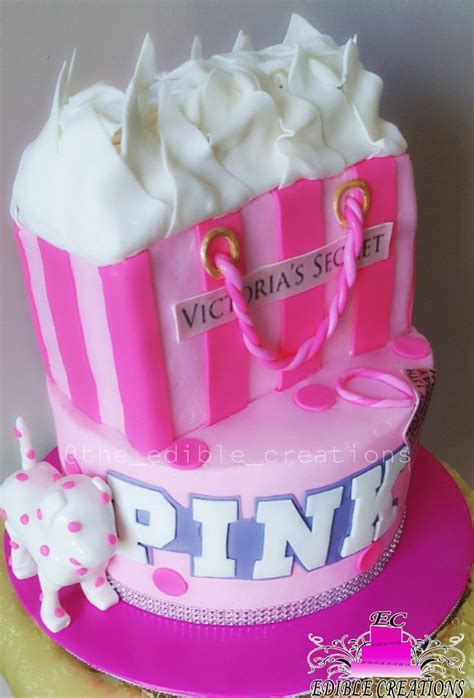 Victorias Secret Pink Cake Cake Edible Creations Pink Cake