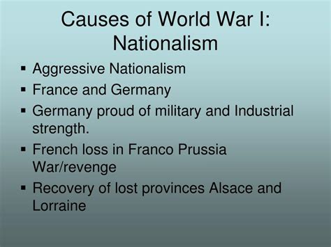 Ppt Causes And Effects Of World War I Powerpoint Presentation Free